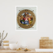 聖ヨハネ(ドニ・トンド)との聖家族1504-05 (o) ポスター (キッチン)