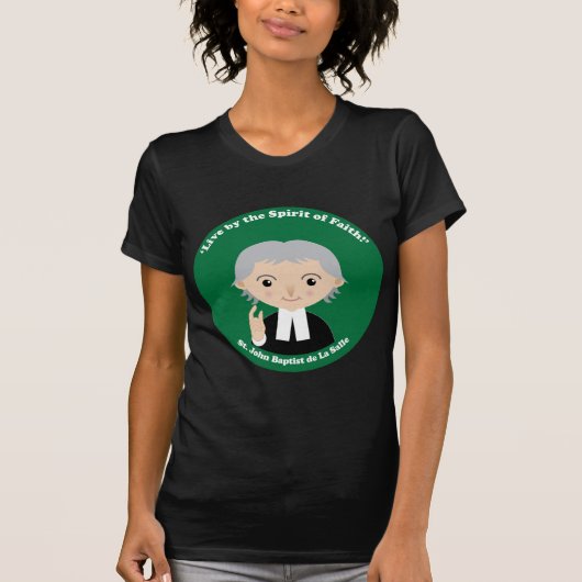 聖ヨハネ・バプテスト・デ・ラ・サール Tシャツ (正面)