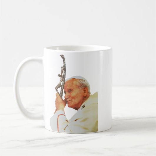 聖ヨハネ・パウロ2世  コーヒーマグカップ (左)
