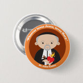 聖ヨハネ・ユーデス 缶バッジ (正面&裏面)