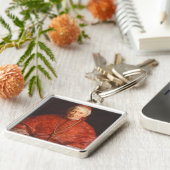 聖ヨハネ（鳥）ショウジョウコウカンチョウヘンリー・ニューマンカトリック キーホルダー (側面)