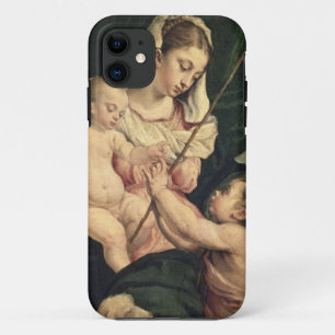 聖ヨハネ、c.1570 (油を持つマドンナそして子供 iPhone 11 ケース