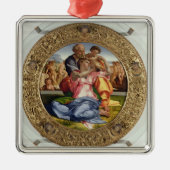 聖ヨハネ(Doni Tondo)を持つ神聖な家族、1504-05年(o メタルオーナメント (正面)