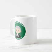 聖ヨハネBaptist de La Salle コーヒーマグカップ (正面左)