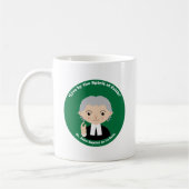 聖ヨハネBaptist de La Salle コーヒーマグカップ (左)