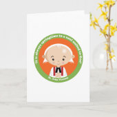 聖ヨハネVianney カード (黄色い花)