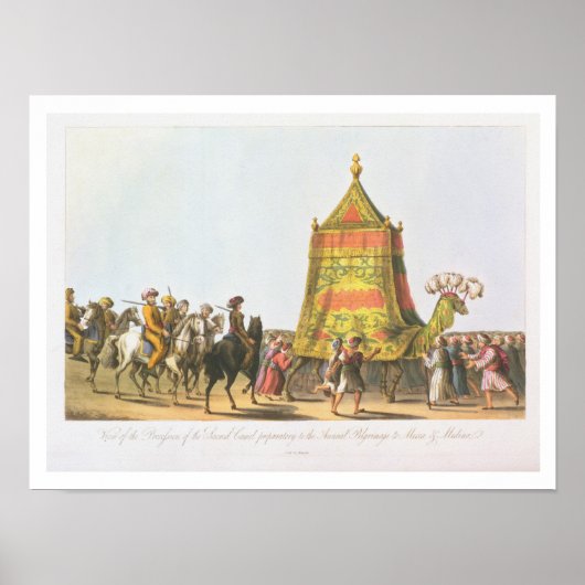 聖ラクダの行列の様相 ポスター (正面)