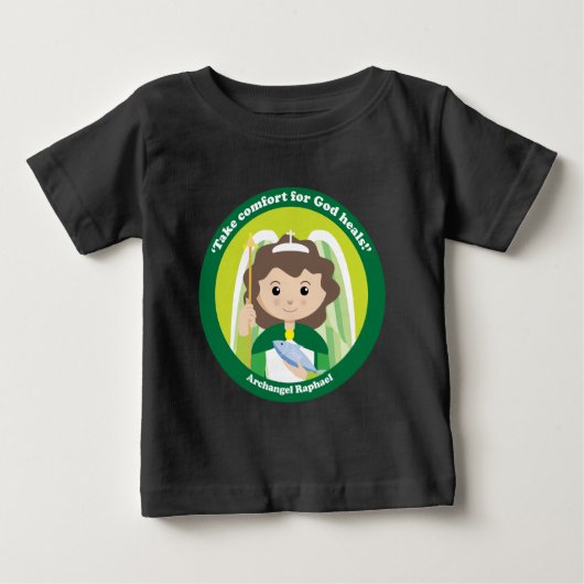 聖ラファエルザアーチャンゲル ベビーTシャツ (正面)