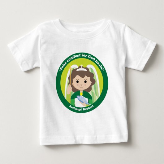 聖ラファエルザアーチャンゲル ベビーTシャツ (正面)