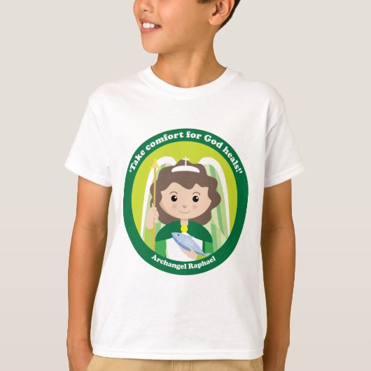 聖ラファエルザアーチャンゲル Tシャツ (正面)