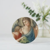 聖ラファエル大天使(M 012)グリーティングカード 招待状 (スタンド正面)