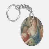 聖ラファエル・ザ・アーチャンエル(M 012) キーホルダー (正面左)