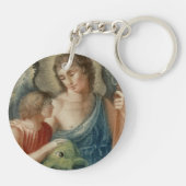 聖ラファエル・ザ・アーチャンエル(M 012) キーホルダー (裏面)
