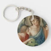 聖ラファエル・ザ・アーチャンエル(M 012) キーホルダー (正面)