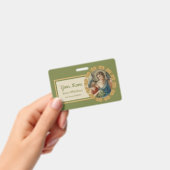 聖ラファエル・ザ・アーチャンエル(M 012) バッジ (手持ち)