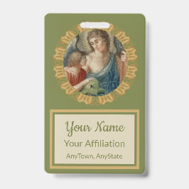 聖ラファエル・ザ・アーチャンエル(M 012) バッジ