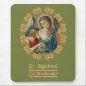 聖ラファエル・ザ・アーチャンエル(M 012) マウスパッド (正面)