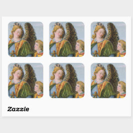 聖ラファエル・ザ・アーチャンゲル&トビアス(詳細; M 017) スクエアシール