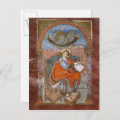 聖リキエの福音から出た聖ルカ ポストカード (正面/裏面)