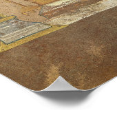 聖リキエの福音から来た聖マタイ ポスター (角)