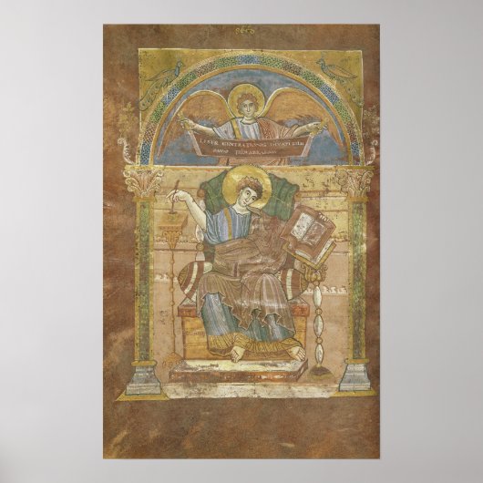 聖リキエの福音から来た聖マタイ ポスター (正面)