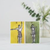 聖リズミカルIII,IVダンス運動ポストカード ポストカード (スタンド正面)