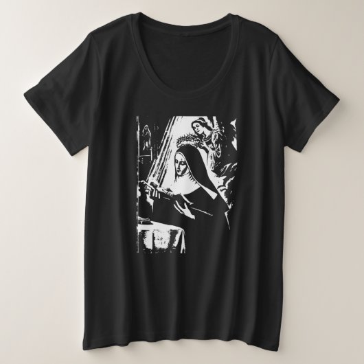 聖リタ Tシャツ (デザイン正面)