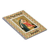 聖リマバラとキリストの子(M 023) ノートブック (右側)