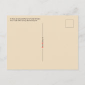 聖リマバラとキリストの子(M 023) ポストカード (裏面)