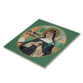 聖リマバラ(詳細、K 48) タイル (側面)