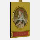 聖リマバラ(BK 020) ゴールドプレートバナーオーナメント (右)