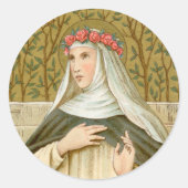 聖リマバラ(BK 020) ラウンドシール (正面)