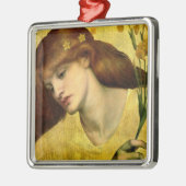 聖リリー〔サンクタ・リリアス〕(ガブリエル・ロセッティ作) メタルオーナメント (左)