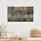 聖リーグの行列 ポスター (キッチン)