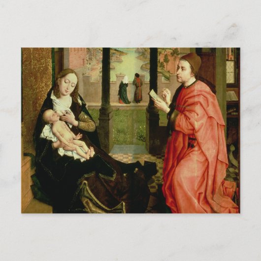 聖ルカによる聖母の肖像 ポストカード (正面)