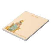 聖ルカ伝道者 (RLS 08) 5.5"x6" ノートパッド (回転)