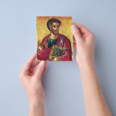 聖ルカ福音主義正統のアイコン チラシ (手)