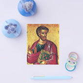 聖ルカ福音主義正統のアイコン チラシ (シングル)