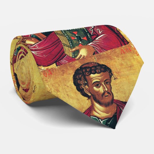 聖ルカ福音主義正統のアイコン ネクタイ (ロール)