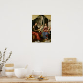 聖ルカ絵画スヴァージンc.1545 ポスター (キッチン)