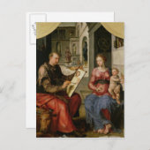 聖ルカ絵画スヴァージンc.1545 ポストカード (正面/裏面)