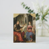 聖ルカ絵画スヴァージンc.1545 ポストカード (スタンド正面)