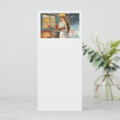 聖ルシアと子供がサフラン・ブレッドを運ぶ (スタンド正面)