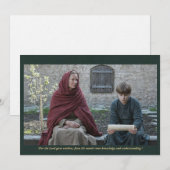 聖ルドミラとヴェンツェスラフの聖絵カード 招待状 (正面/裏面)