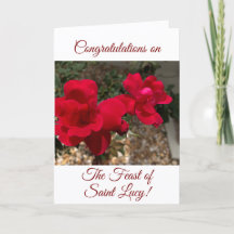 聖ルーシーの饗宴おめでとう