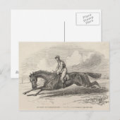 聖レガー素晴らしの勝者の男爵 ポストカード (正面/裏面)