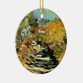 聖レミの道の人物を描く ヴィンセント・ヴァン・ゴッホ セラミックオーナメント (右)