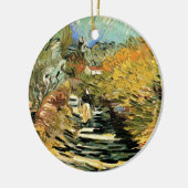 聖レミの道の人物を描く ヴィンセント・ヴァン・ゴッホ セラミックオーナメント (左)