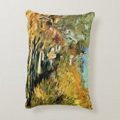 聖レミの道、女性の姿 アクセントクッション (裏面(縦))