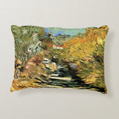 聖レミの道、女性の姿 アクセントクッション (裏面)